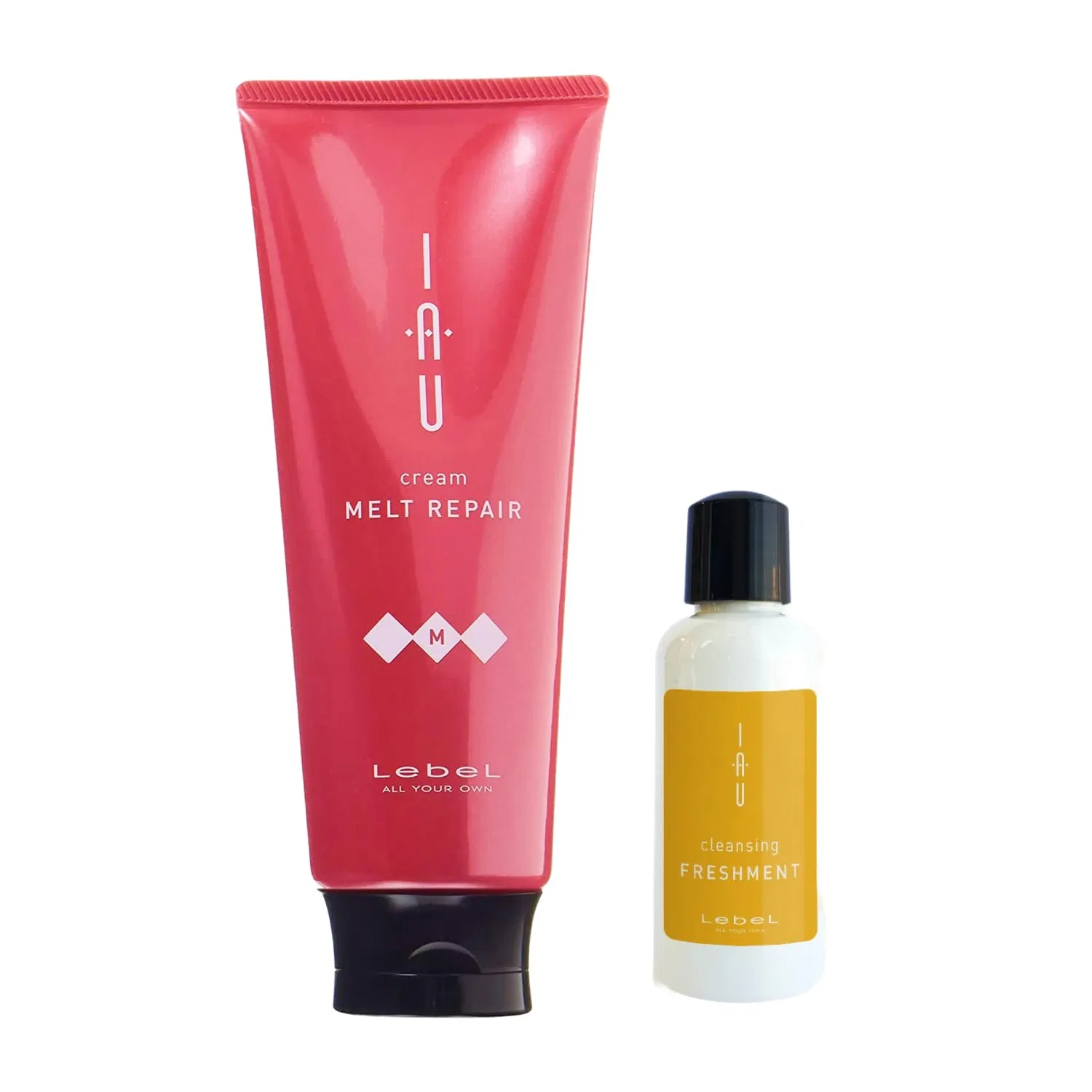 Лимитированный подарочный набор LebeL IAU Melt Repair Treatment и Freshment Shampoo Mini Generic