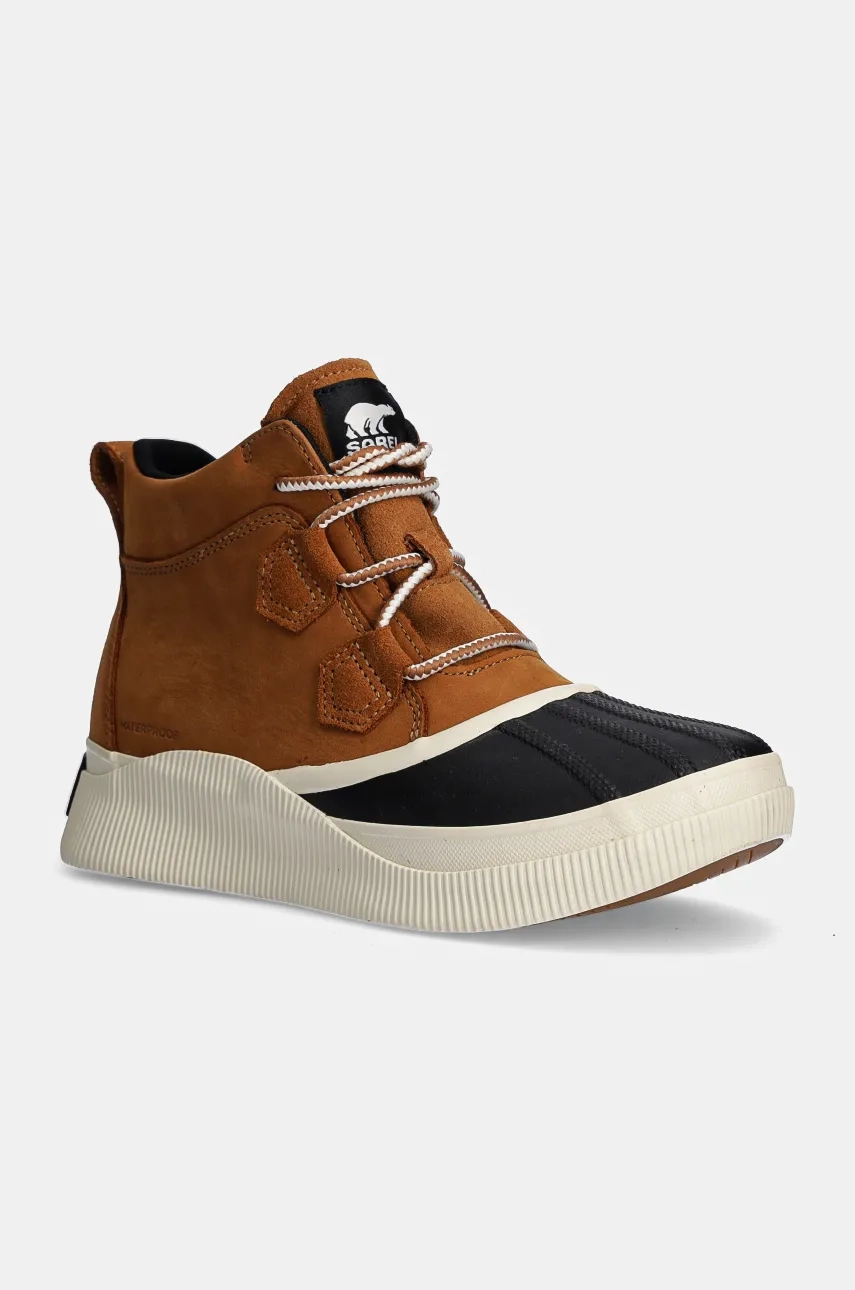 Ботинки Sorel OUT N ABOUT IV CLASSIC W зимние замшевые, коричневый