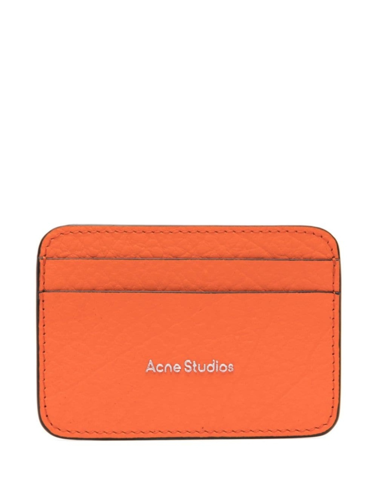 

Acne Studios кожаный держатель для карт, оранжевый