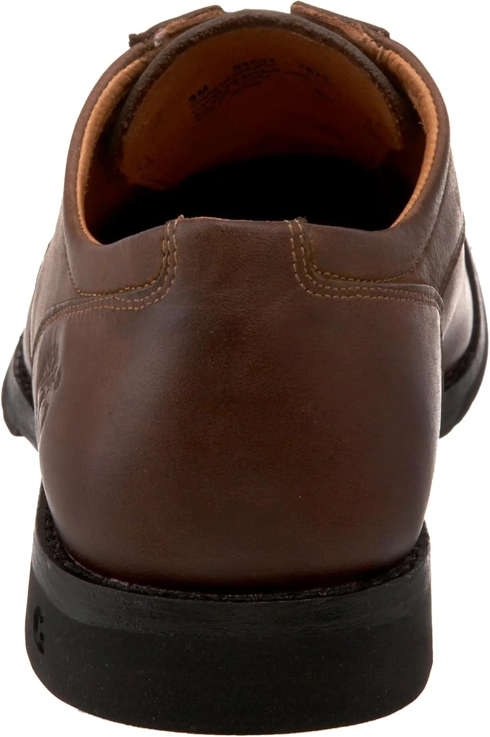 Классические мужские низкие ботинки Timberland Earthkeepers City FTM Plain Toe Oxford 84532, черный/коричневый — фото 3