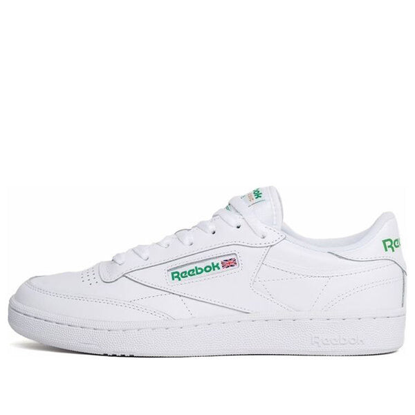 

Кроссовки club c 85 'white green' Reebok, белый
