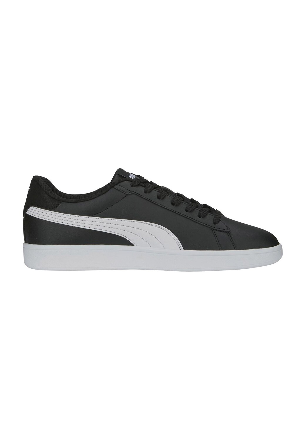 Кроссовки Smash v2 L, кожаные, мужские PUMA, цвет Puma Black Puma — фото 3