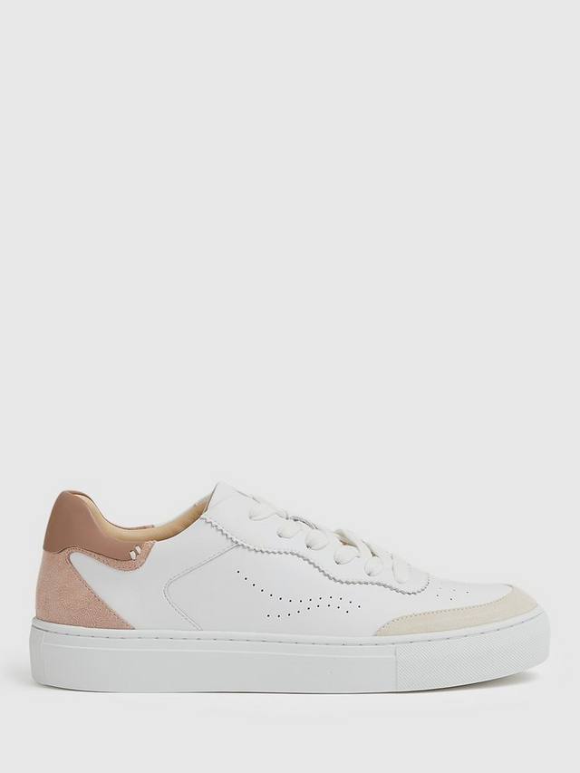 Кожаные кроссовки amanda Reiss, цвет White/Nude