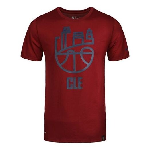 

Футболка как cle men Nike, красный