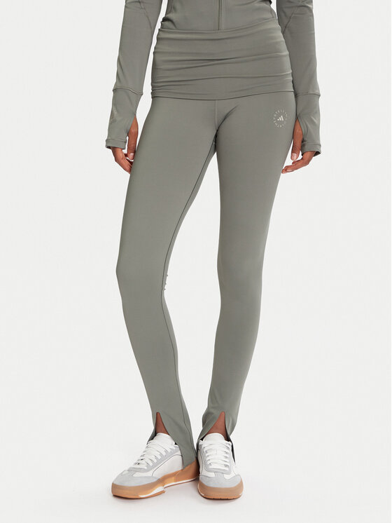 

Леггинсы slim fit True Strength JW4538 Adidas By Stella Mccartney, зеленый