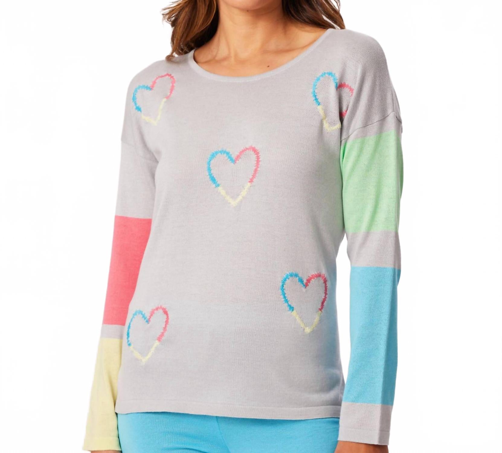 

Топ с вырезом в форме сердца, цвет: сланец/мульти French Kyss, Slate/Multi