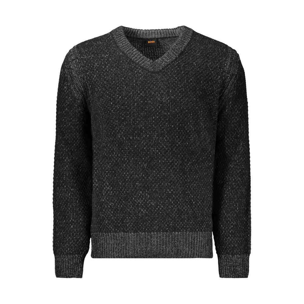

Мужской свитер Hugo Boss Wool Men, черный