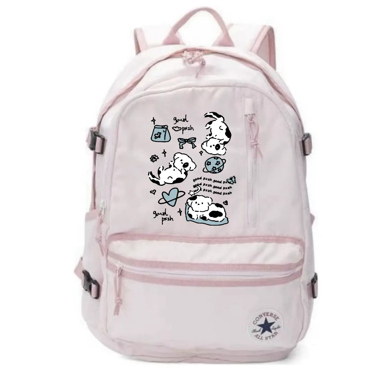 

Converse Полиэстеровый рюкзак унисекс розовый, 3-Pack Puppy