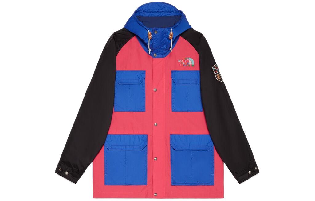 

Мужское пальто The North Face X Pink Blast/Gridiron/Volt Gucci, розовый