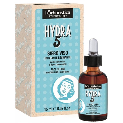 

Увлажняющая сыворотка для лица Vintage Hydra 5 15 мл Erboristica