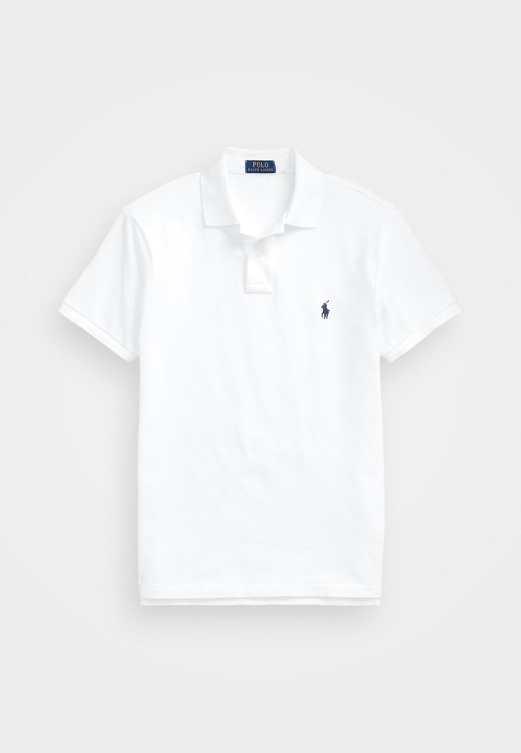 Рубашка-поло SLIM FIT Polo Ralph Lauren, белый — фото 4