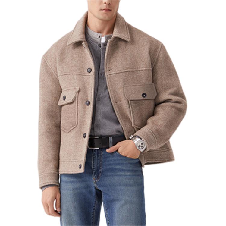 Levis Куртка Levi's мужская светло-коричневая, Light Brown — фото 3