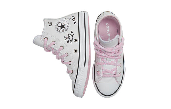 Кроссовки chuck taylor all star high 'notes from bff' Converse, белый — фото 4