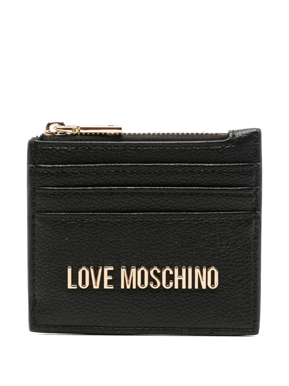 

Кошелек с логотипом Love Moschino, черный