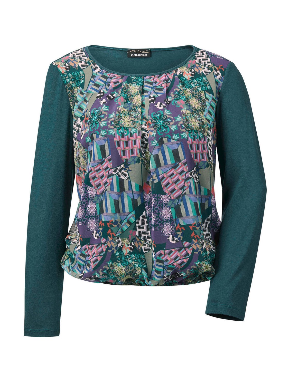 

Goldner Блузка в темно-зеленом цвете