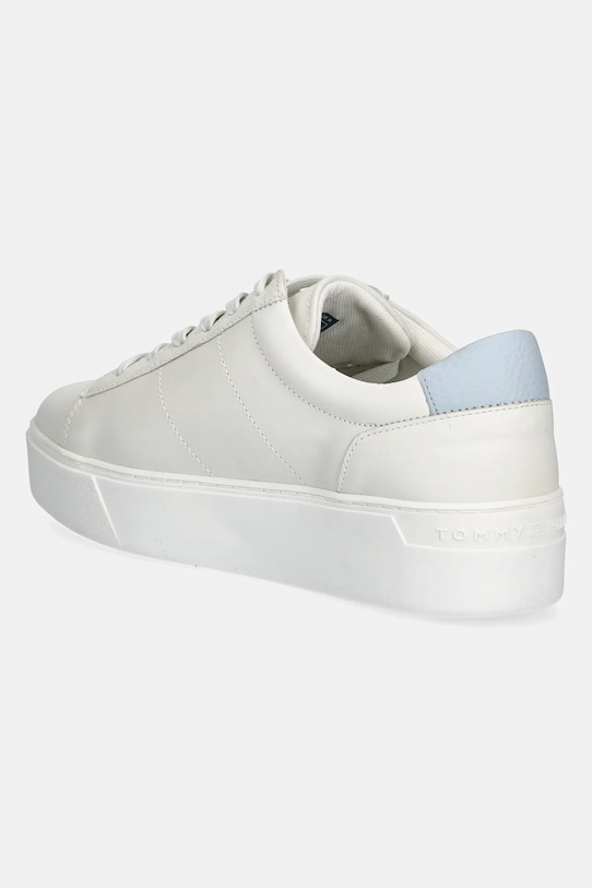 Кожаные кроссовки Platform Court Sneaker Tommy Hilfiger, белый — фото 3