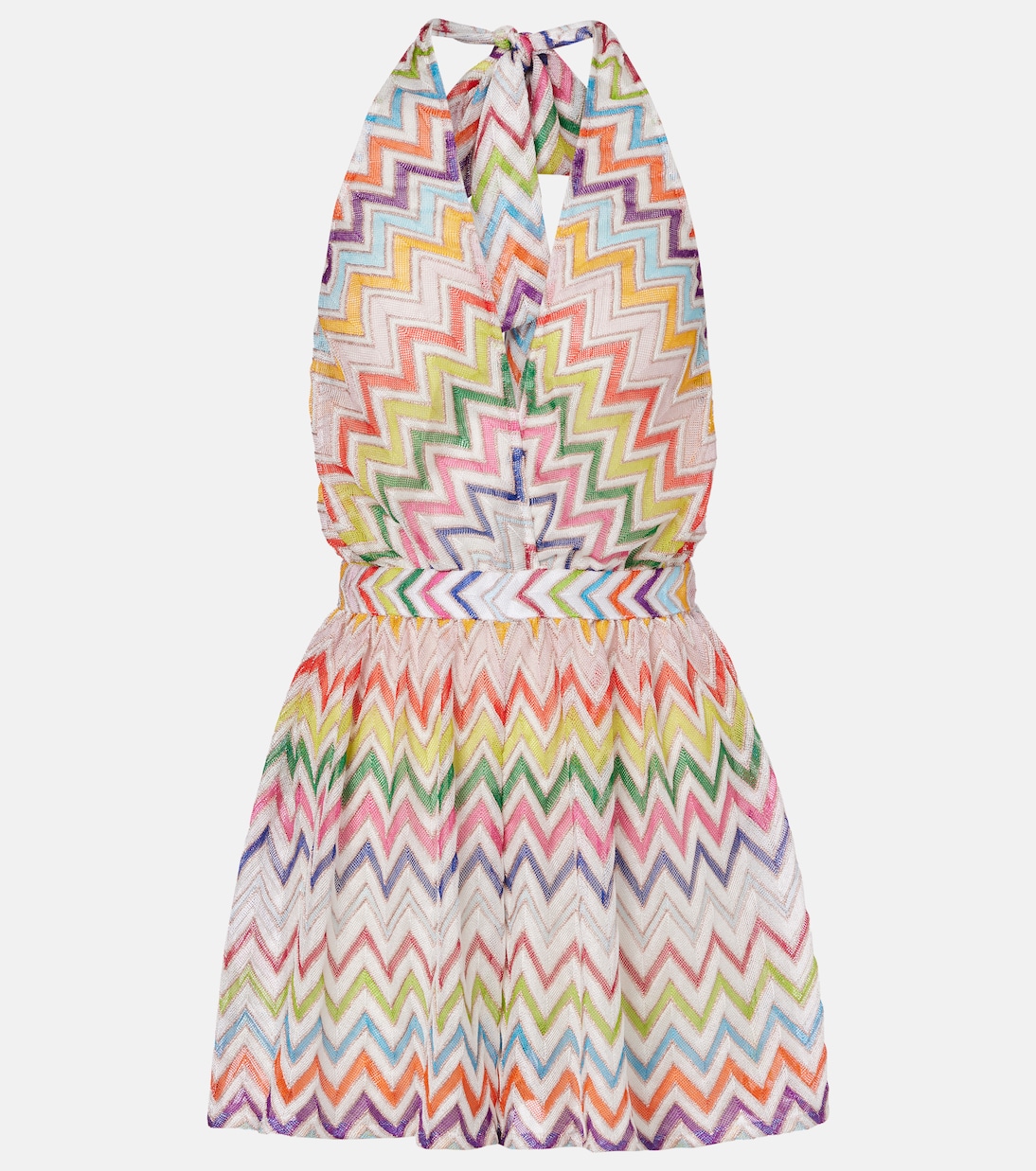 

Ромпер с зигзагообразным ламе Missoni, Multicolor w/White Base