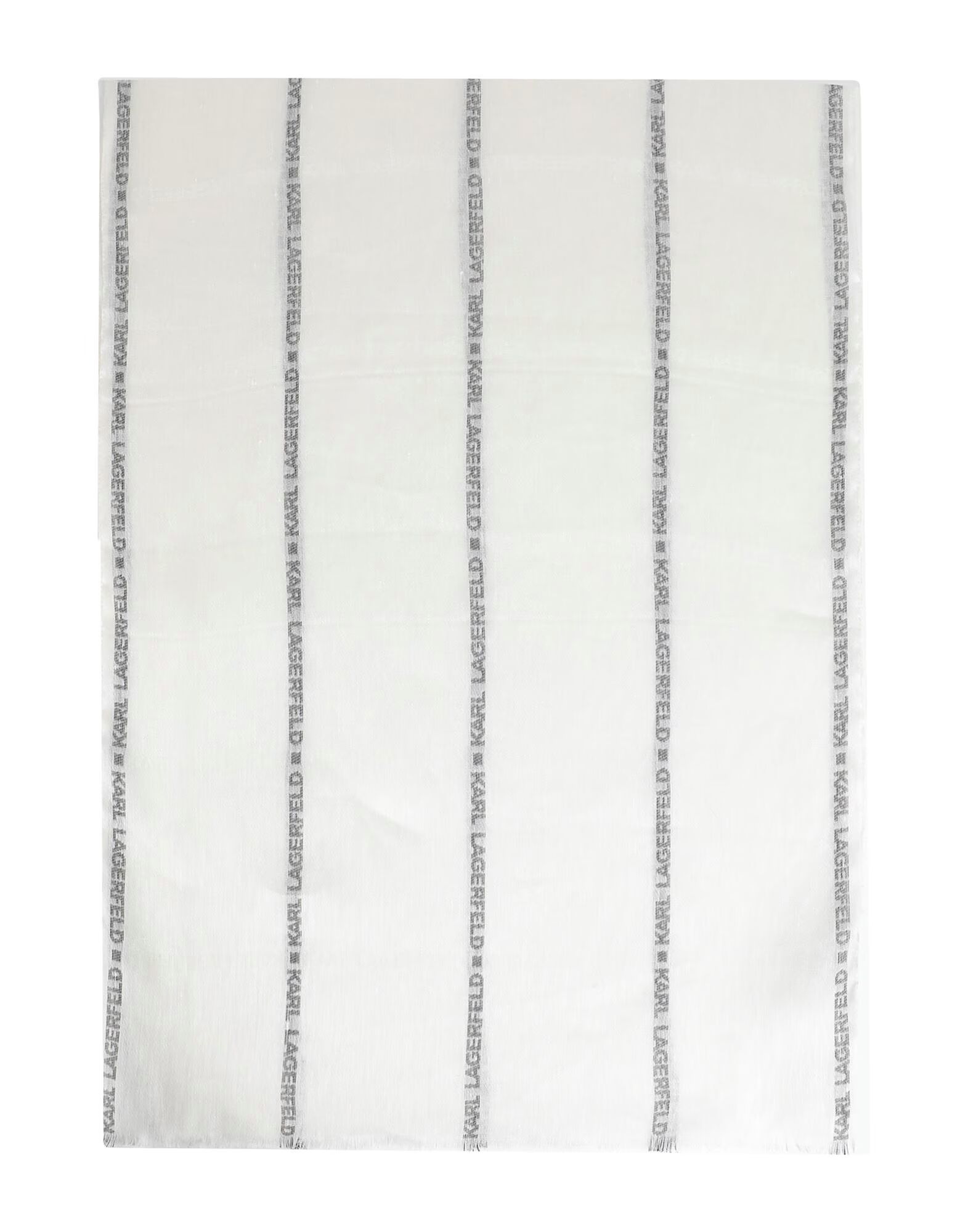 

Шарф K/Essential Logo Cross Scarf Karl Lagerfeld, айвори