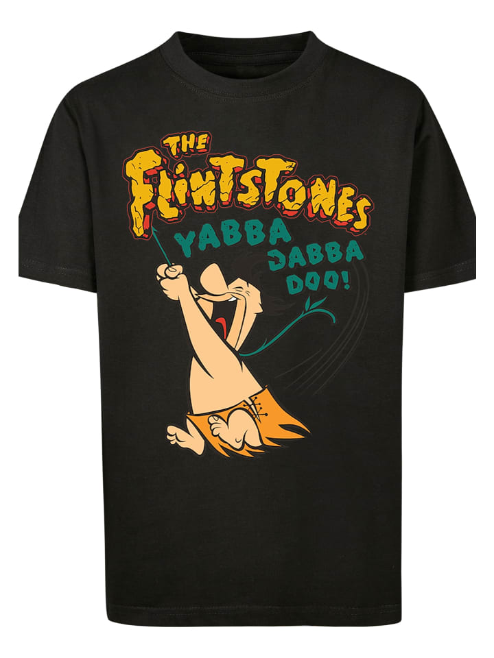 

Футболка F4NT4STIC Die Familie Feuerstein Fred Yabba Dabba Doo, черный