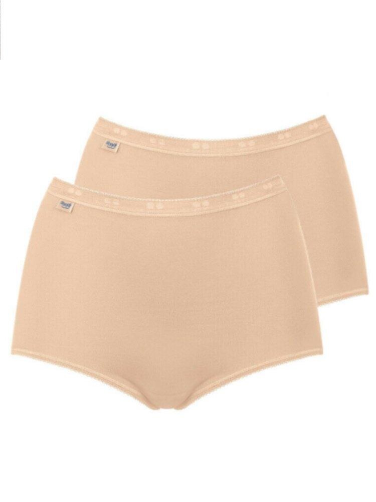 

Комплект трусов Basic+ Maxi (2 шт.) Sloggi, бежевый