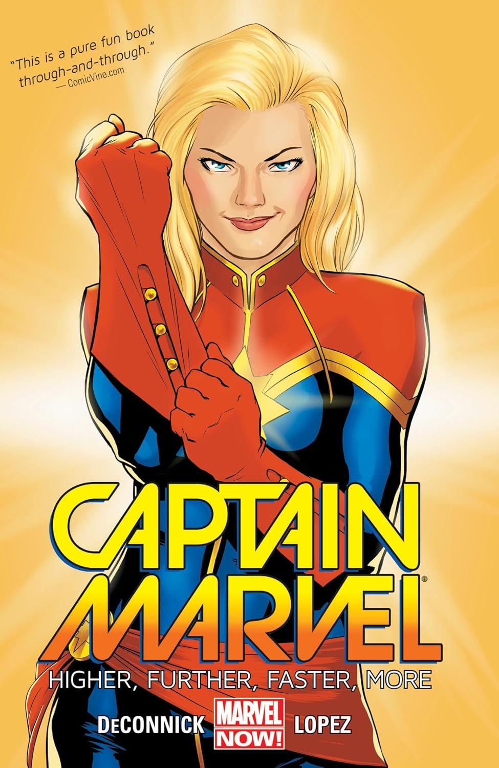 

CAPTAIN MARVEL VOL. 1: HIGHER, FURTHER, FASTER, MORE (Marvel Universe)