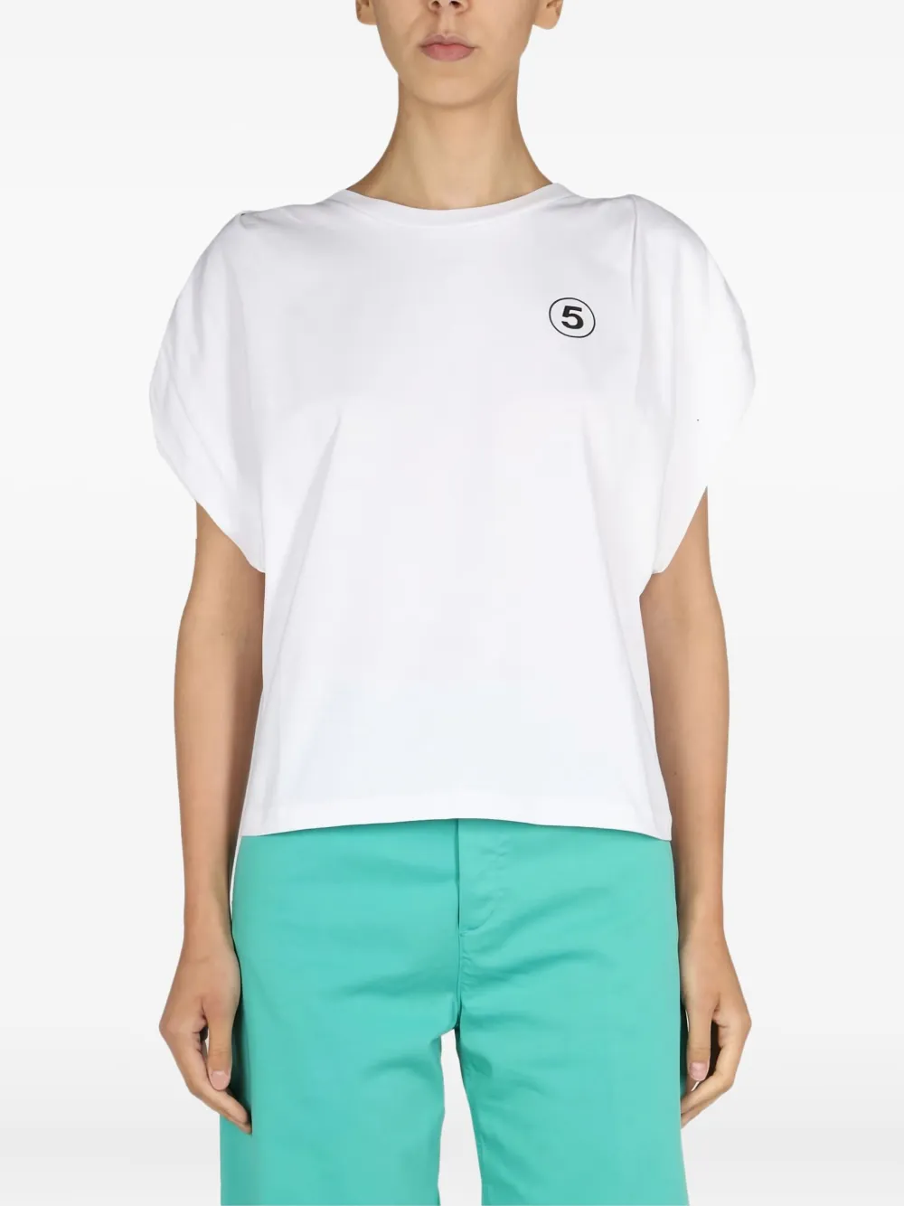 

Футболка с принтом "Hollywood" Department 5, белый