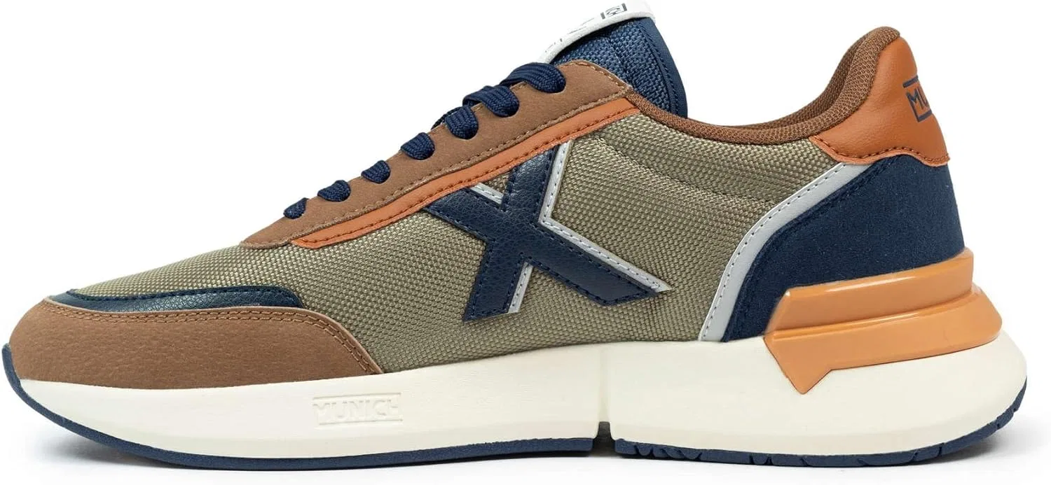 Кроссовки Munich Unisex Versus 107, Brown — фото 2