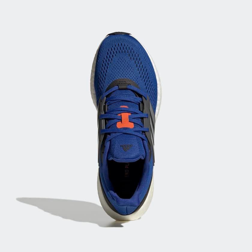 Мужские кроссовки для бега Adidas Pureboost 22, черный/синий — фото 3