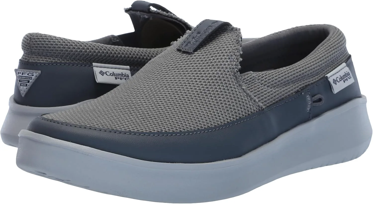 Лоферы Columbia Mens Boatside PFG, серый/графитовый — фото 2