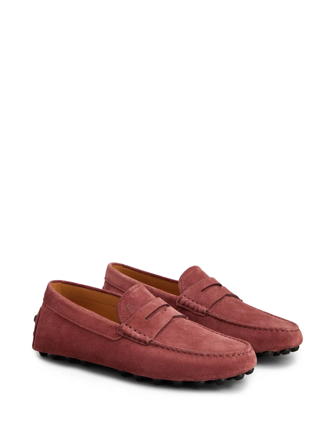 Замшевые лоферы Tod's, розовый — фото 2