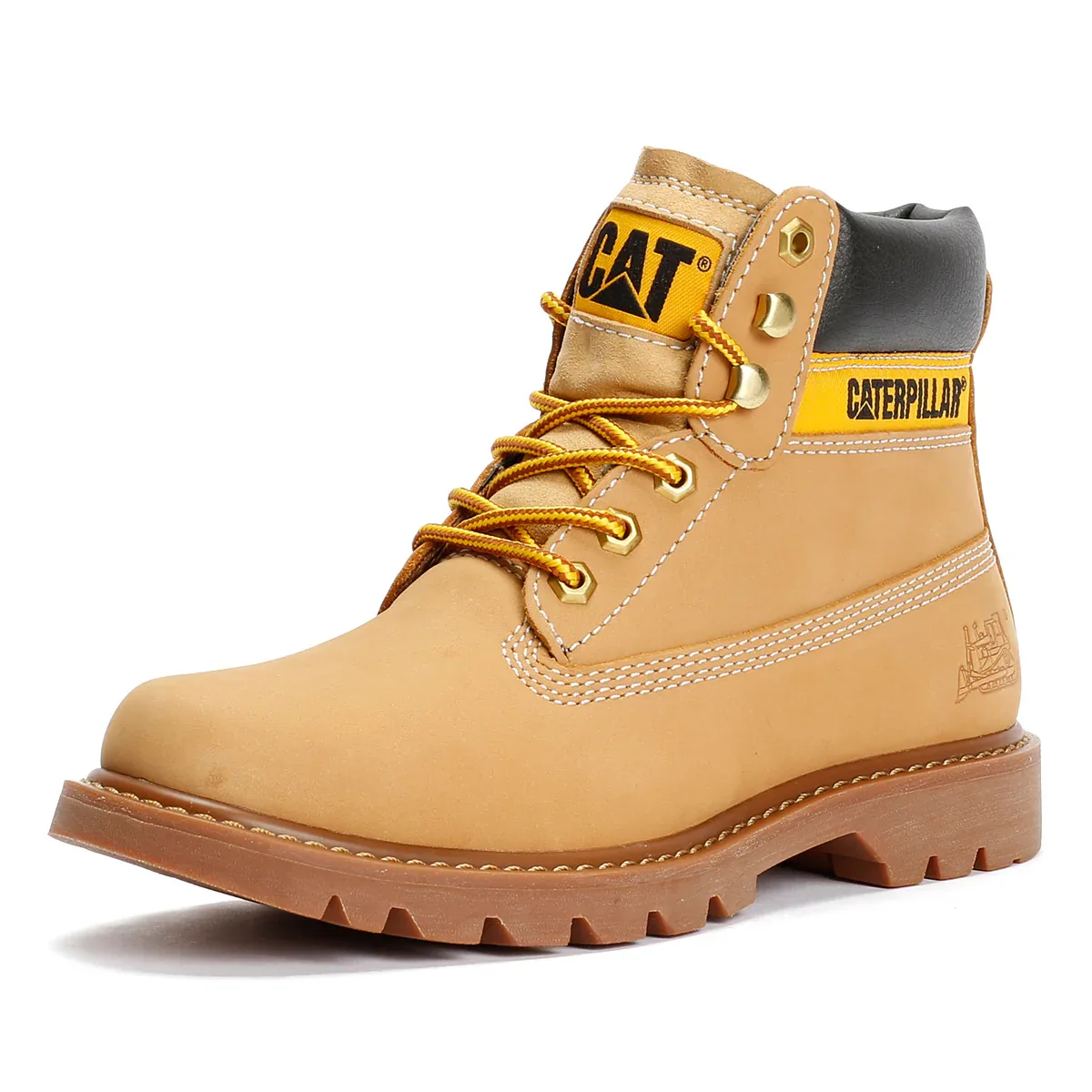 CAT Ботинки Colorado 2.0 Icon Honey Reset Nubuck мужские коричневые — фото 4