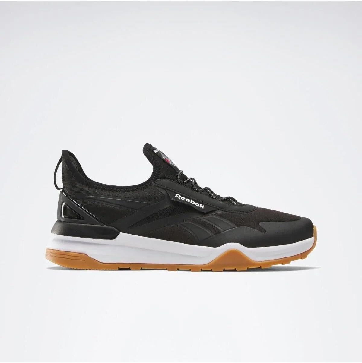 Кроссовки Reebok Unisex Classic SoSneaker, Black White Vectorred — фото 2
