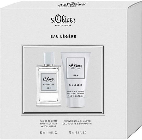 

Набор косметики, 2 шт. s.Oliver, Eau Legere Men, sOliver