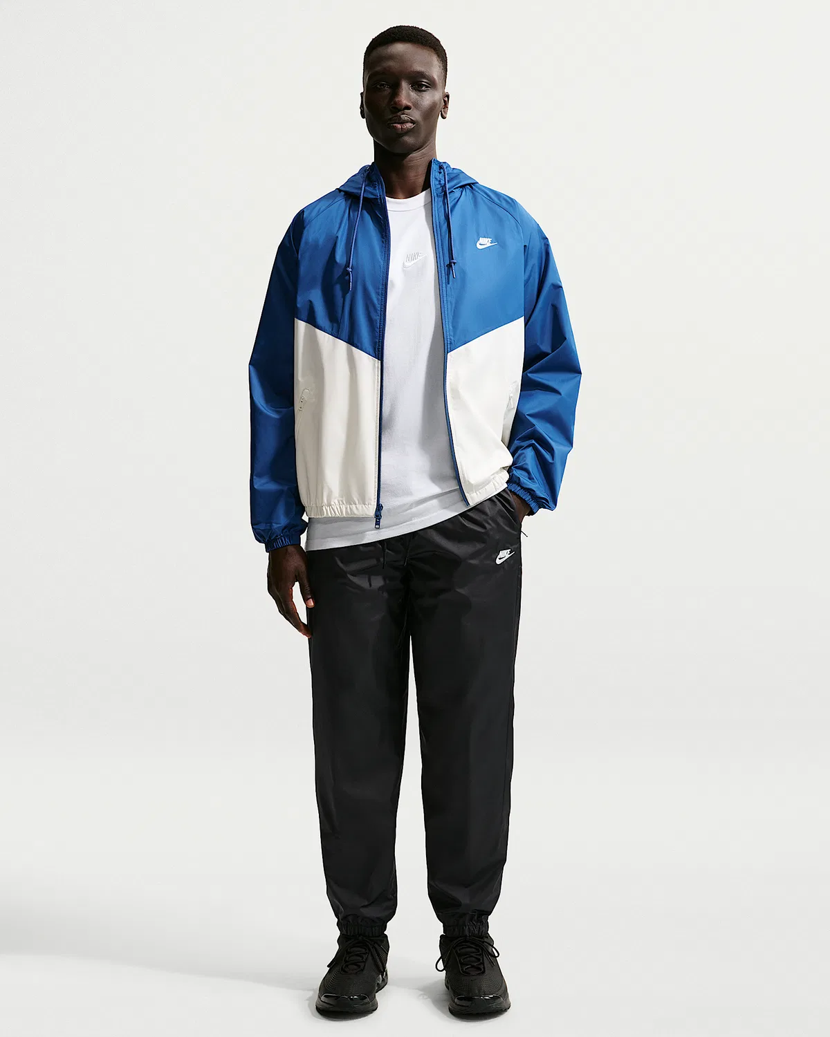 Мужские утепленные штаны Nike Windrunner, Black/White