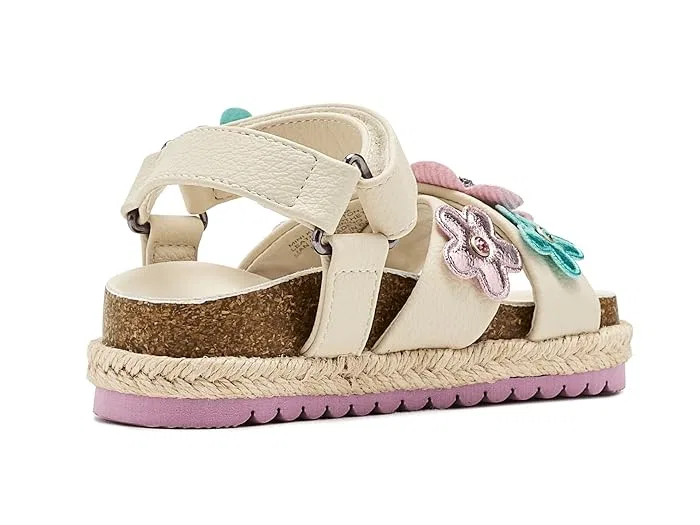 Сандалии Mini Kensington Flower Kurt Geiger London Kids, Bone Multi — фото 4