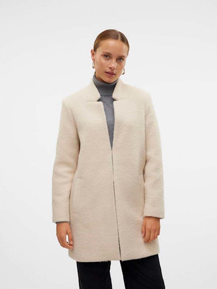 

Пальто Vero Moda, бежевый