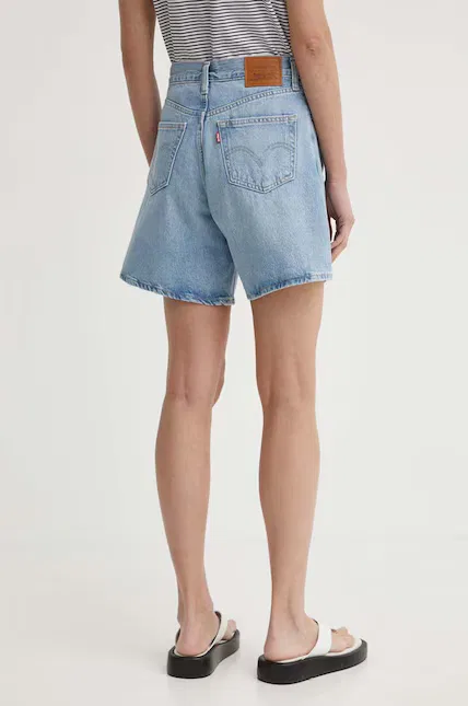 Шорты джинсовые High багги Short Levi's, синий — фото 3