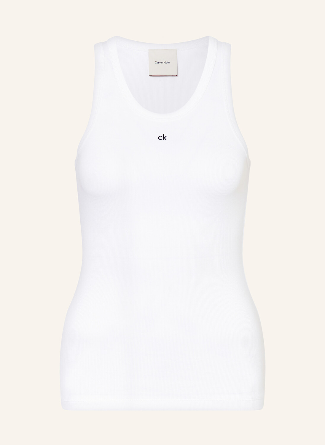 

Топ Calvin Klein, кремовый