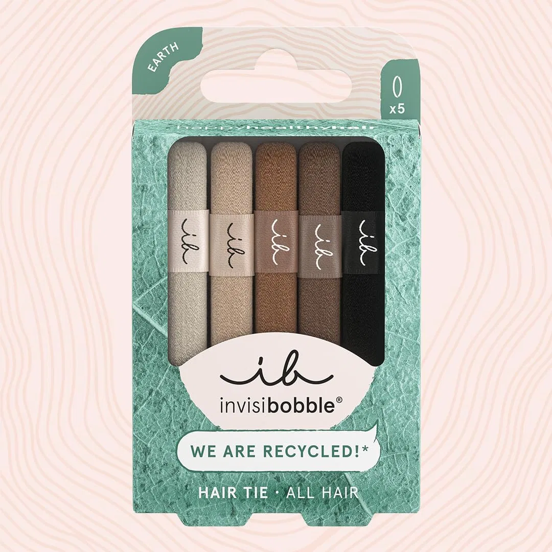 Набор резинок для волос invisibobble IB Hair Tie Mocha, 5 шт. Invisibobble, Brown — фото 2