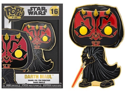 

Funko POP! Значок, значок «Звездные войны», Дарт Мол