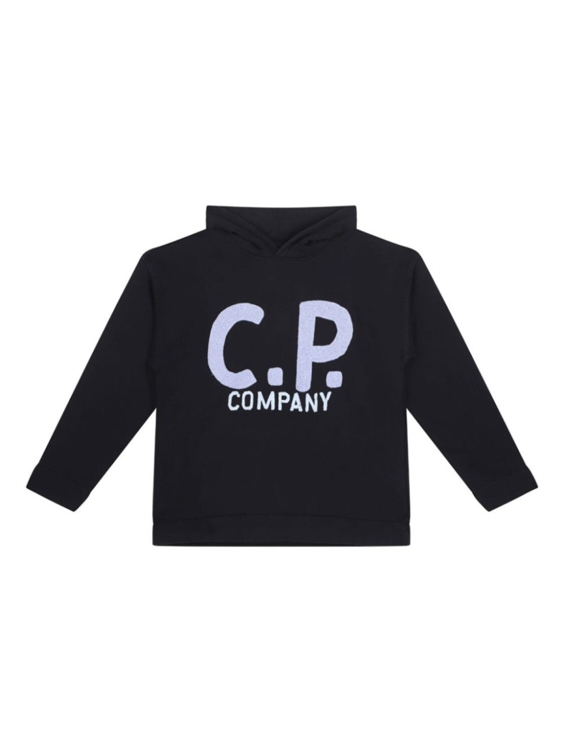 

Детская хлопковая толстовка с капюшоном CP Company C.P. Company Kids, черный