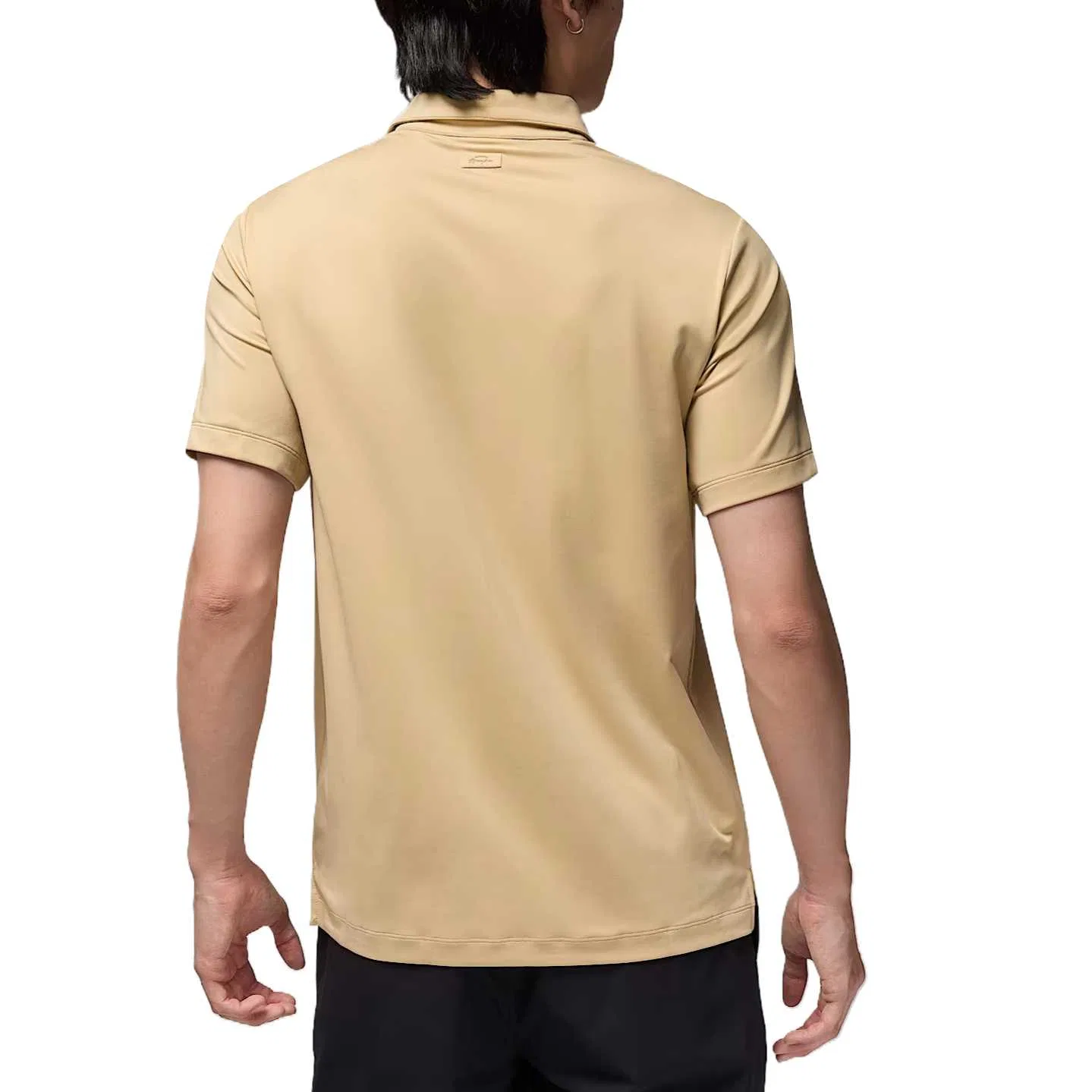 Поло для гольфа Jordan Beige Yellow — фото 2