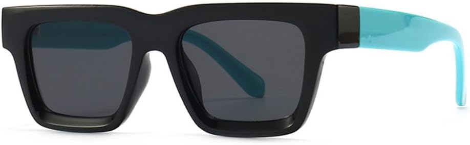 

Популярные солнцезащитные очки для женщин 2027 года, ретро-очки, трендовые солнцезащитные очки для мужчин с градиентным покрытием и защитой от УФ-излучения UV400 MTZJH, Blue