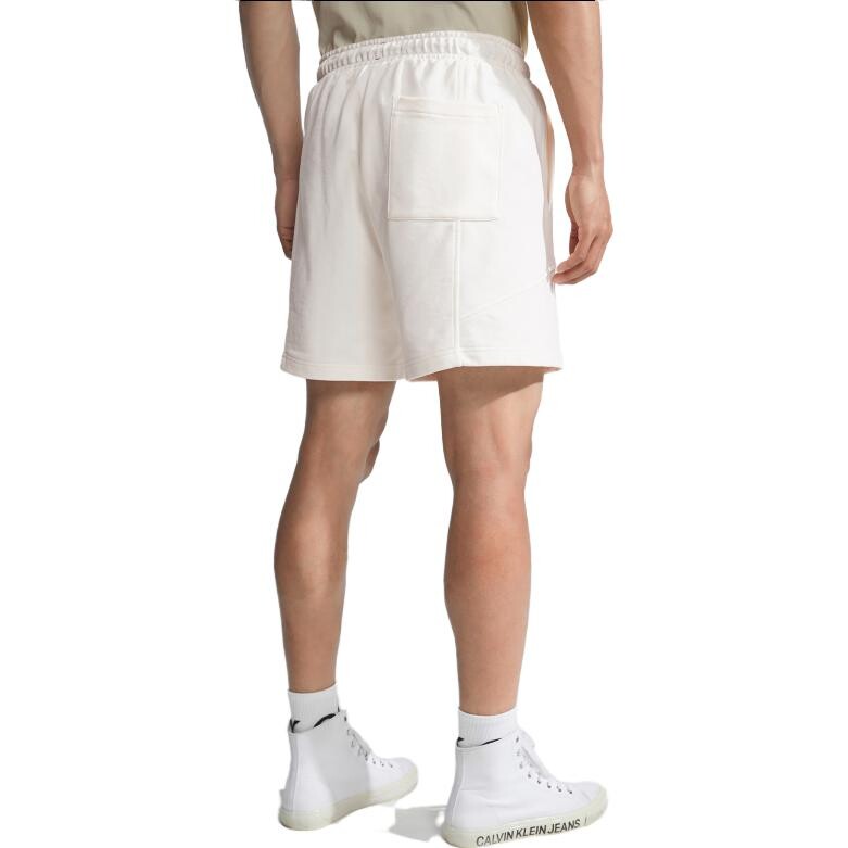 Повседневные шорты мужские Off White Calvin Klein, кремовый — фото 4