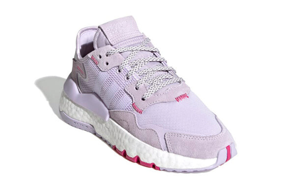 Кроссовки оригинальные nite jogger j Adidas, фиолетовый — фото 3