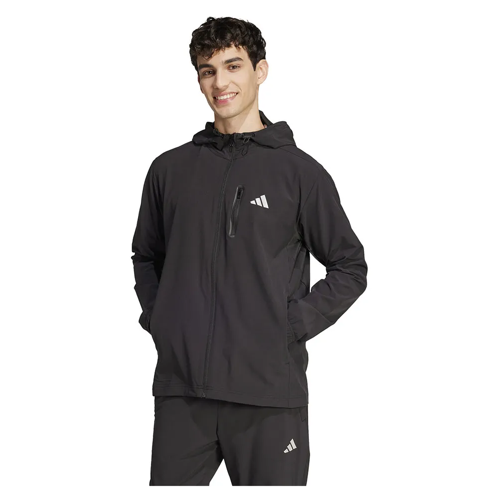 

Толстовка adidas Track full zip, черный