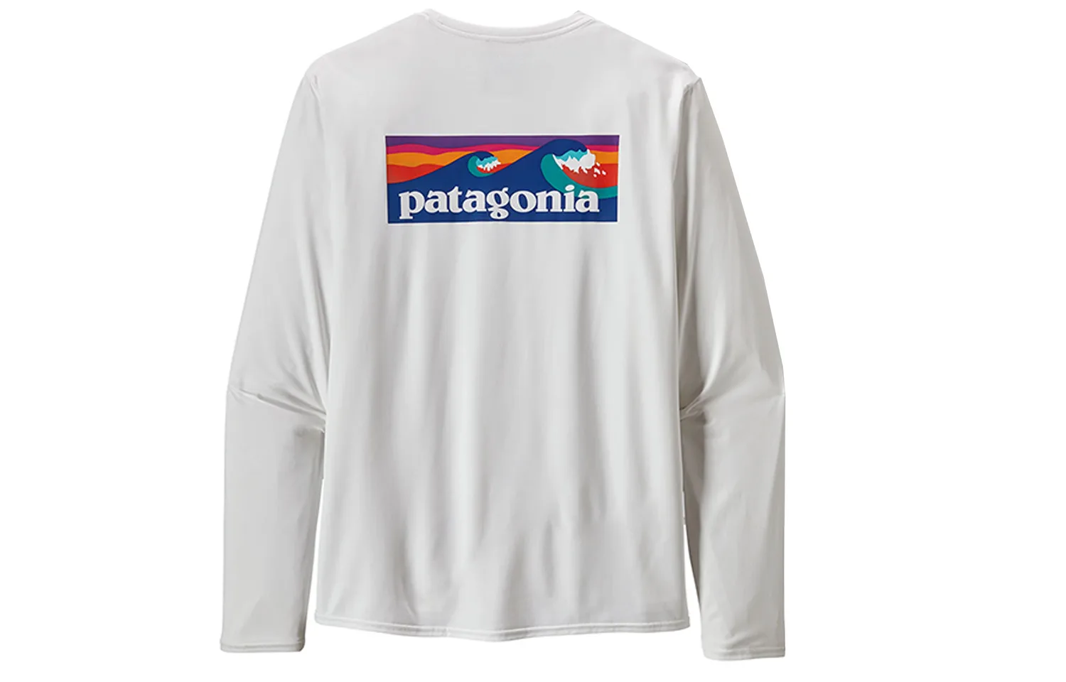 Футболка мужская быстросохнущая Patagonia, Feather Gray/BLAF — фото 4