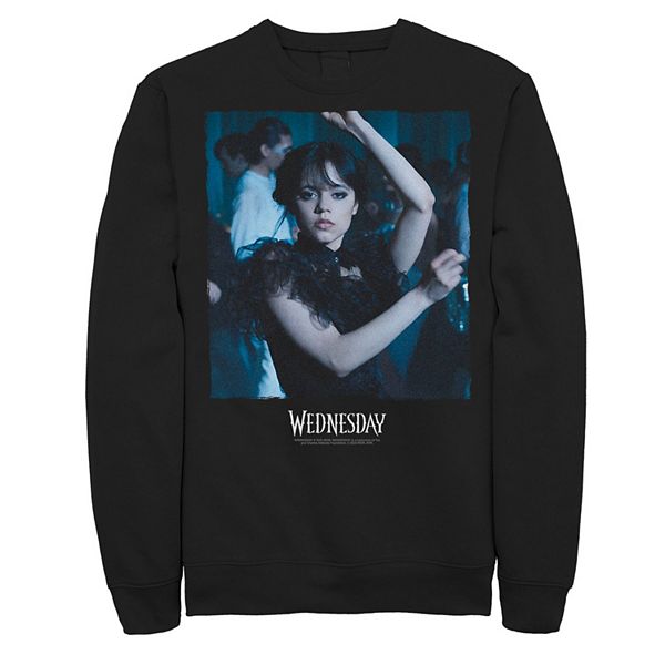 

Флисовая толстовка Big & tall с принтом Wednesday dance color scene Licensed Character