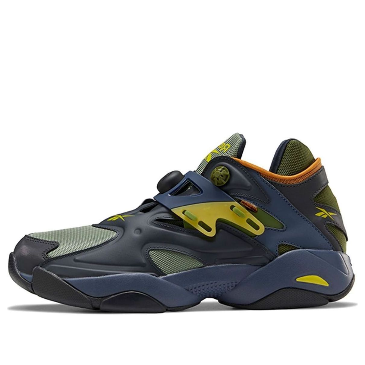 

Кроссовки Reebok Pump Court Running Shoes Black/Green FX9929