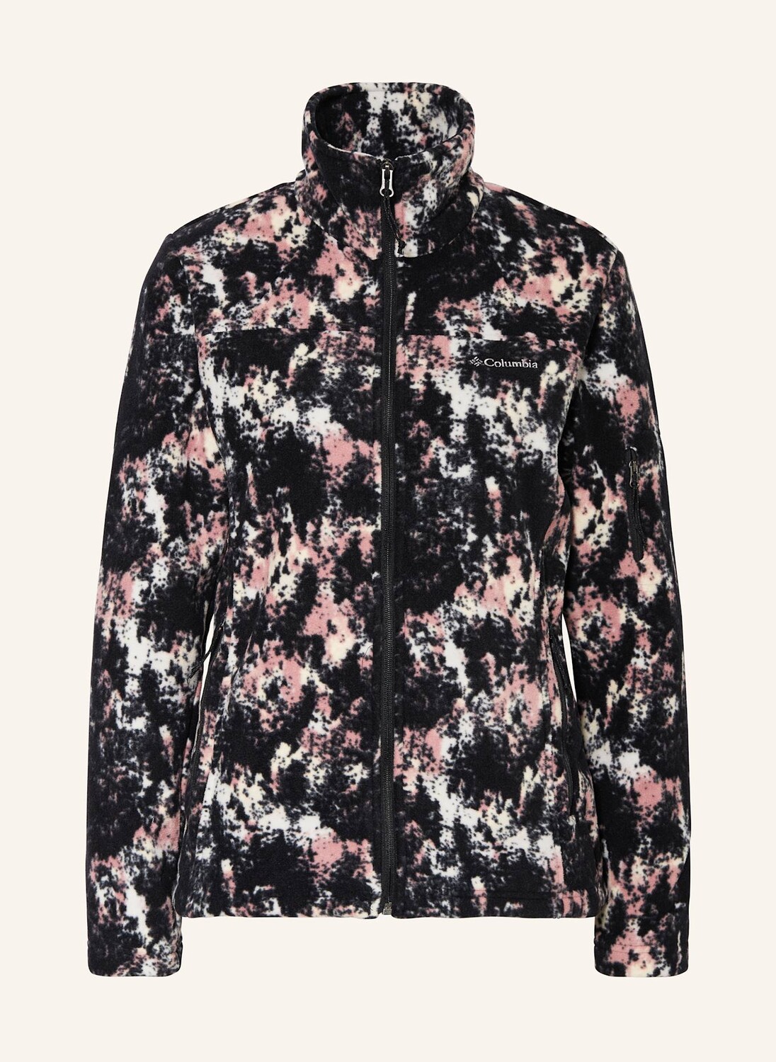 

Флисовая куртка fast trek ii Columbia, цвет SCHWARZ/ROSA